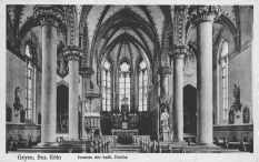 Geyen - Inneres der Geyener Pfarrkirche St. Cornelius