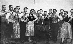 Tanzgruppe Geyen 1930er Jahren