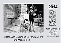Deckblatt: Herrmann-Josef Fetten (links) 1942 mit zwei Freunden auf dem Hof Fetten