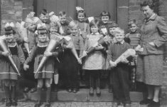 Erster Schultag 1956 in Sinthern