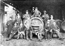 Deckblatt: Kirmesmontag in der Brauerei B&uuml;sterbach