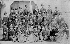 Geyen Kriegerverein um 1895