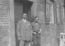 Walter Zweiacker auf dem Fronhof in Sinthern