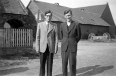 Fronhof in Sinthern in den f&uuml;nfziger Jahren