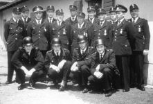 Deckblatt:<br>Die L&ouml;schgruppe der Geyener Feuerwehr 1964