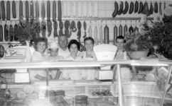 Geyen � Neuer&ouml;ffnung der Metzgerei Schauff 1958
