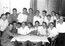 Thekenfussballmanschaft aus Sinthern 1958